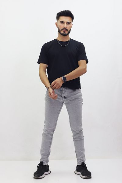 GZT TEKSTİL Ανδρικά τζιν υψηλής ποιότητας - Skinny Leg, Normal Waist(7469)