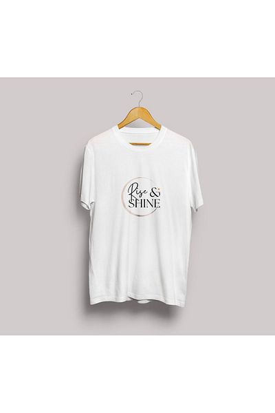 Let's Wear Μπλουζάκι με στάμπα Rise Shine