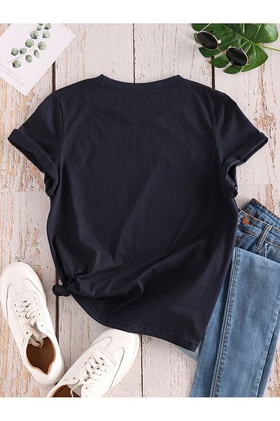Let's Wear تيشيرت Nirvana مطبوع برقبة دائرية للجنسين