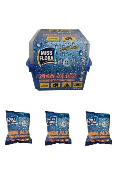 Miss Flora 450 Gram Nem Alıcı +  3 Yedek Tablet