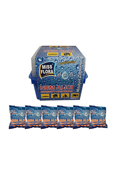 Miss Flora 450 Gram Nem Alıcı +  6 Yedek Tablet