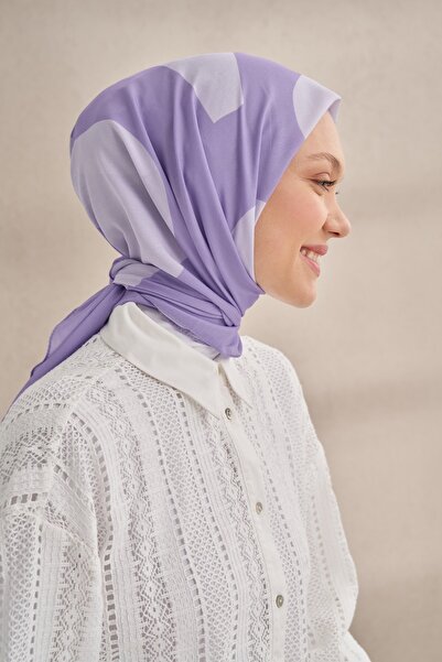 ARMANDA LUNA DESEN EŞARP - LEYLAK