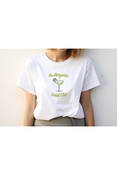 Let's Wear Γυναικείο T-shirt Margarita Printed Basic