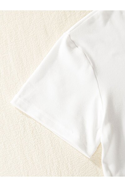 Let's Wear Γυναικείο Basic T-shirt - Tiny Cocktails, Big Dreams Printed