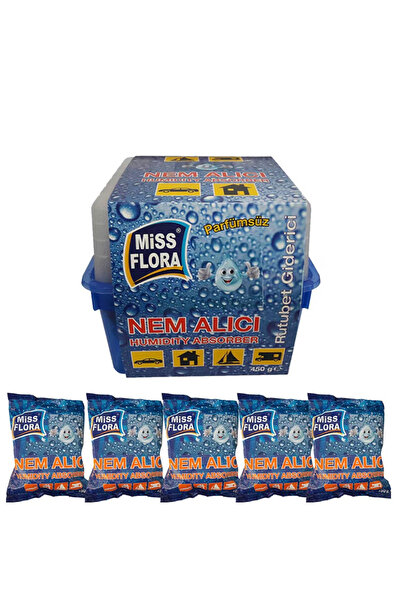Miss Flora 450 Gram Nem Alıcı +  5 Yedek Tablet