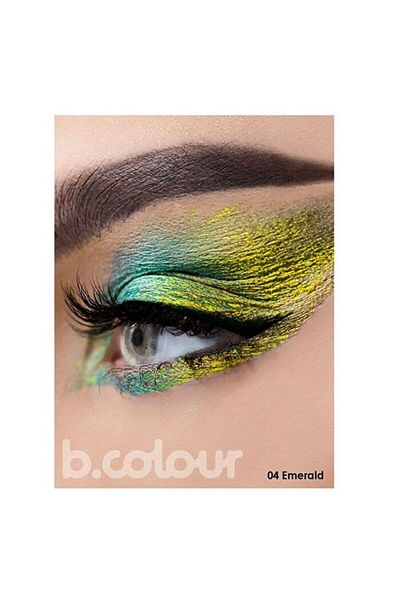 7DAYS B.Colour 04 Emerald Multichrome Eyeshadow