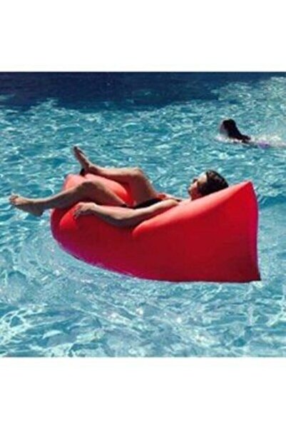Dynamic Portatif Şişme Şezlong Kırmızı