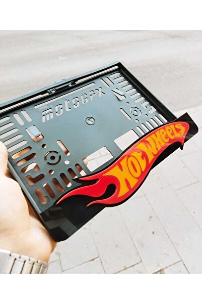 ATOM TASARIM MOTOR PLAKALIK HOT WHEELS LAZER KESİM PLEKSİ