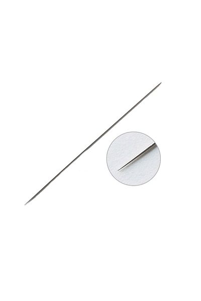 Full Beauty Permanent Makeup Needle Straight Type 1r Snap-on Model 10 Pieces