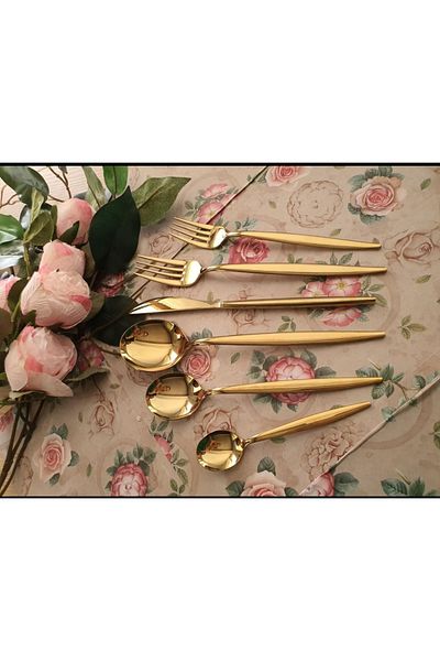 EMİNMUTFAK Mother of Pearl 36 Piece Cutlery Set