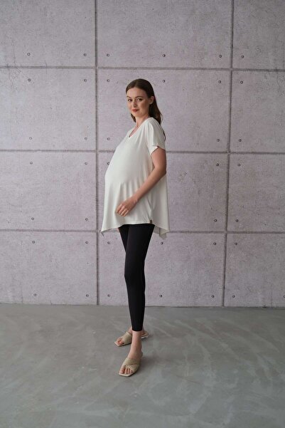 SARE ERKMEN White Maternity Blouse
