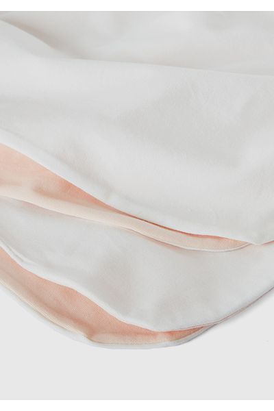 United Colors of Benetton Baby Cream Graphic Printed Stroller Blanket
