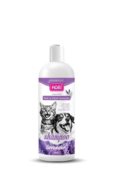 Lavanta Kokulu Kedi ve Köpek Şampuanı 250ml
