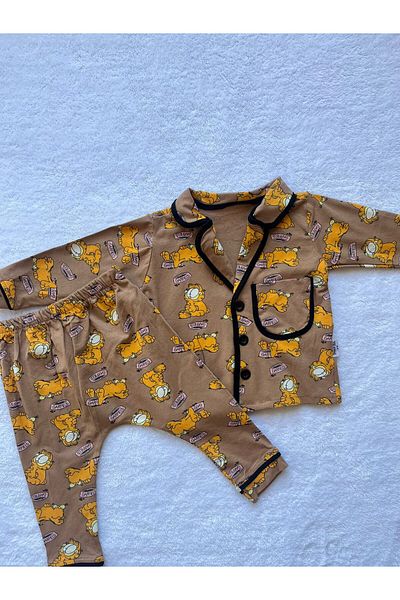 MBK GARDEN Unisex Baby and Kids Pajama Set - Cartoon Character Printed