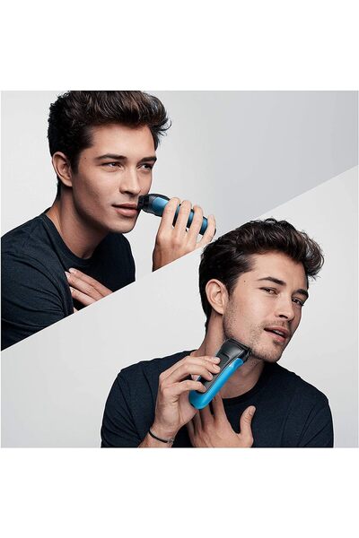 Braun Shaver Series 3, 3 Pressure Sensitive, SensoFoil, Skin Sensitivity, Super Thin Head -Blue 310s