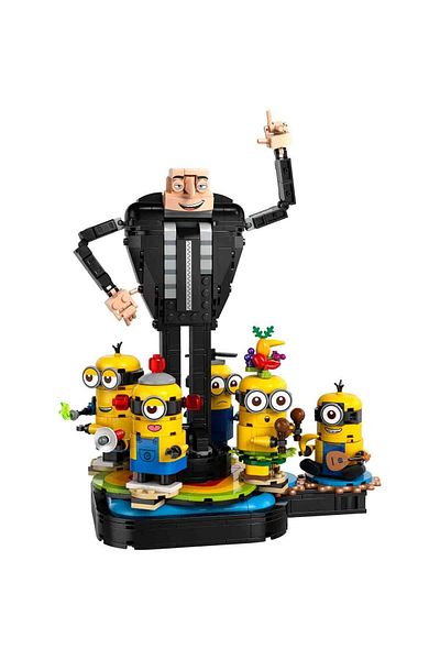 LEGO Despicable me 4 - Gru and minions with Pieces 75582, Children Ages 9 and Up