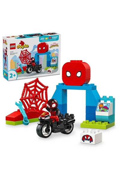 LEGO Duplo Motorcycle Adventure 10424 -Spider for Children from 2 Years and up