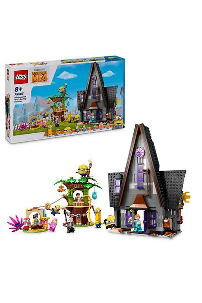 LEGO Despicable Me 4 Minions and Gru Family Pavilion - 75583, For Kids Ages 8 and Up