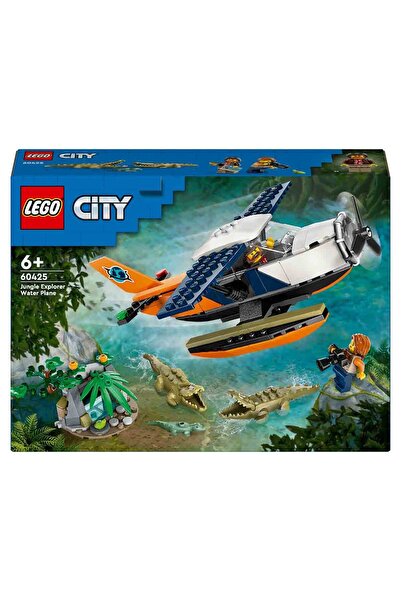 LEGO City Forest Explorer's Seaplane 60425 - Creative Toy for Children Aged 6 and Above