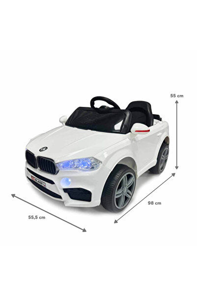 Genel Markalar Blade Beyaz Akülü Araba 12V - Uzaktan Kumandalı, Konforlu ve Güvenli Tasarım