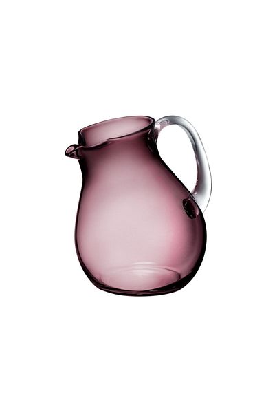 Madame Coco Emeline Handmade Glass Jug Plum