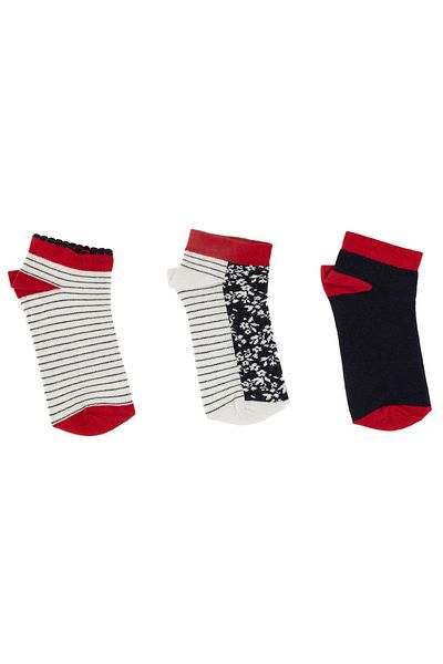 Madame Coco Desirat Women's 3-pack Booties Socks