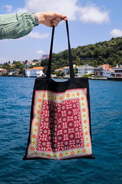Orgwoven Bez Çanta Tatreez Desen