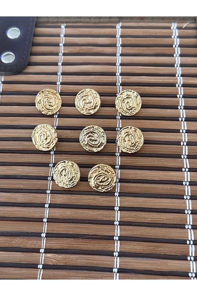 ODDA TASARIM ATÖLYESİ Round Shirt and Dress Button Set