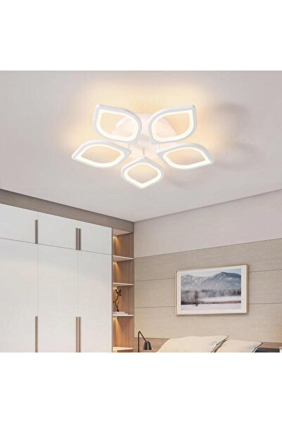 Sanctum Avize Ms53005-5 Plafonyer Lüks Modern 5'li Günışığı Ledli Avize