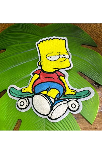 Gönülden Tasarım 27x23 cm Punch Tkano - Simpson vojniška zakrpa za šivanje