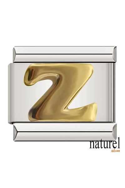 Naturel Tılsım Italian Stainless Steel 9mm Charm