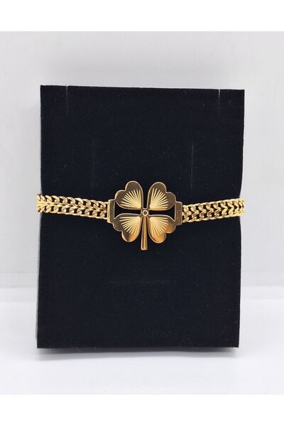 stainles steel ÇELİK YONCA BİLEKLİK