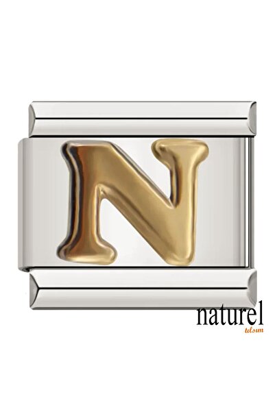 Naturel Tılsım سحر إيطالي ستانلس ستيل 9 ملم