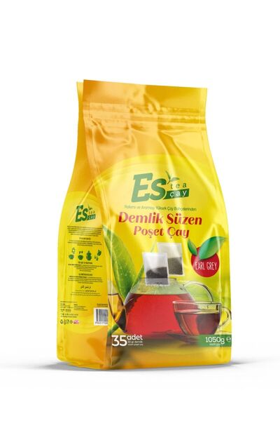 ESTEA ÇAY Es Tea Demlik Süzen Poşet Çay · Earl Grey 1050g
