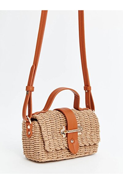 LC Waikiki LCW ACCESSORIES - Women's Straw Shoulder Bag