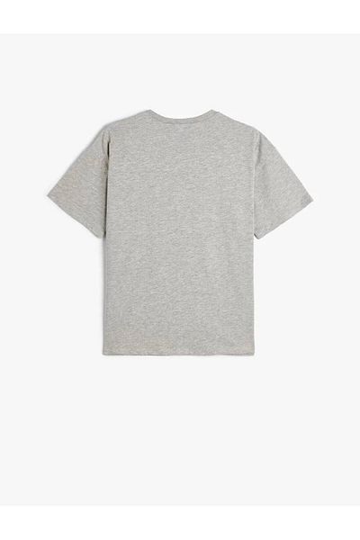 Koton Graues T-Shirt für Jungen - 4skb10316tk