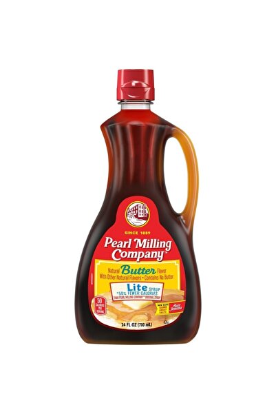 Auntie Me Aunt Jemima Pearl Milling Company Butter Flavor Lite Syrup 710 ml