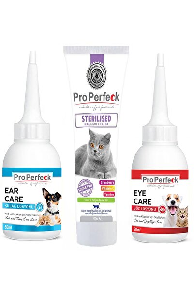 pro perfeck Sterillised Malt Soft 100 Gr + Kedi Ve Köpek Göz Losyonu 50 Ml + ...