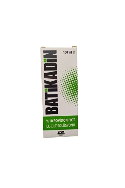 EDİS PHARMA Batikadin %10 Povidon El Ve Cilt Solüsyonu 100 Ml