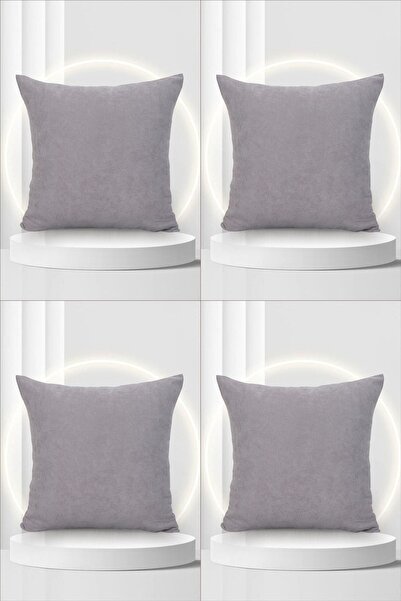 perdemony Huse pentru perne din piele intoarsa cu textura de fagure, simplu, ...