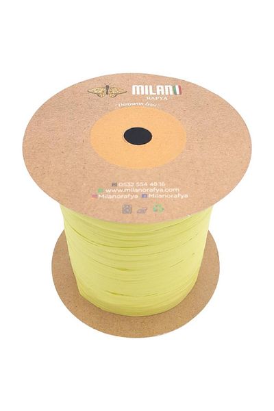 angel çanta aksesuar Milano Raffia Neon Green Angel Bag Accessory - 100 Gr
