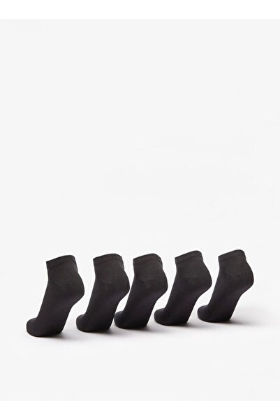 Celeste Textured Ankle Length Socks - Set of 5