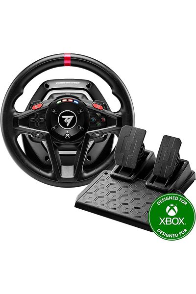 Thrustmaster عجلة سباق T128 ودواسات مغناطيسية، لأجهزة Xbox Series X|S، وXbox One، والكمبيوتر الشخصي