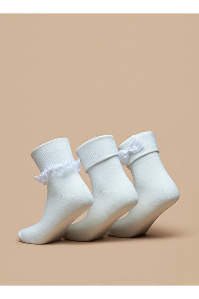 Flora Bella by Shoexpress Bow Detail Socks - Set of 3