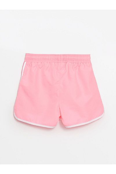 LC Waikiki Lw - Quick Dry Girl's Swim Shorts with Elastic Waist