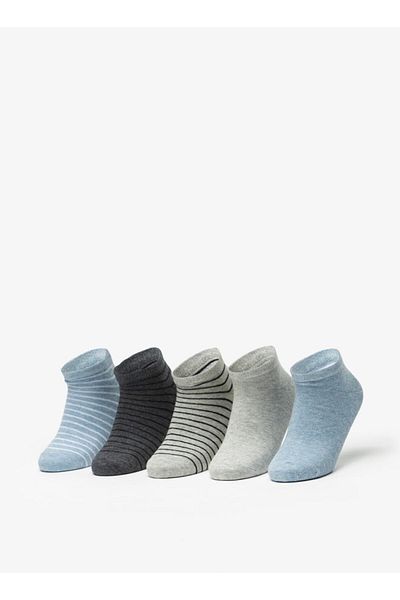 LBL by Shoexpress Assorted Ankle Length Socks - Set of 5