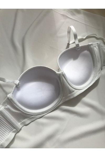 MAANGE Soft and Non-Marking Padded Strapless Bra