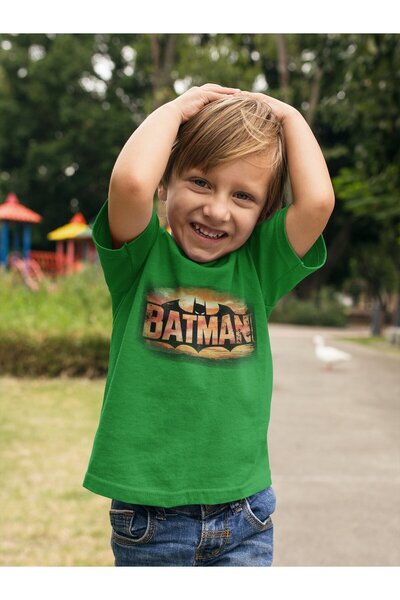 SEDİRLİ Pamuk pakovanja Pamučni džersej Betmen Štampano Dece T-shirt