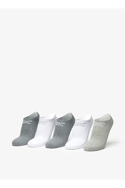 Oaklan by Shoexpress Logo Print Ankle Length Sports Socks - Set of 5