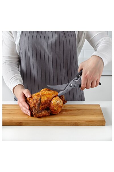 IKEA Prestera Black Steel Kitchen Scissors - 24.5 Cm70082295